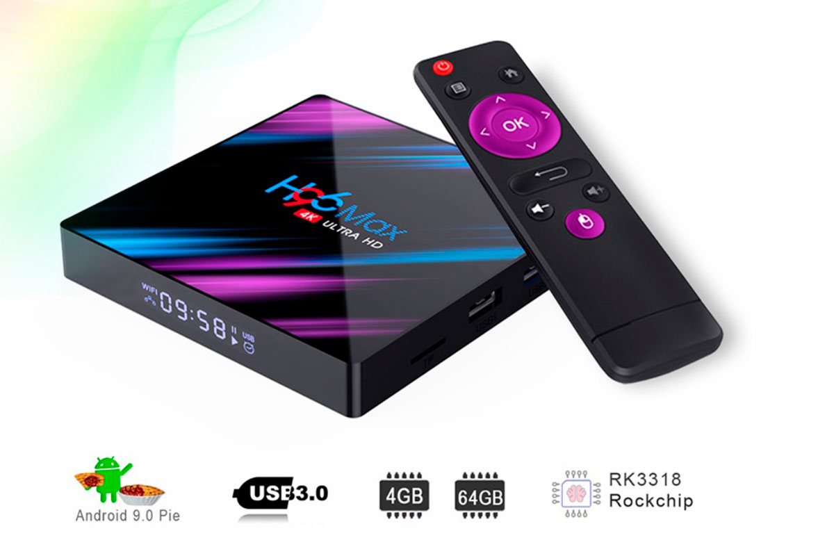 Read more about the article Обзор Смарт ТВ приставки Vontar H96 Max RK3318 на Android 10.0