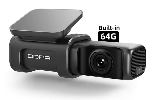 Лучший видеорегистратор без экрана DDPAI Dash Cam Mini 5 2160P 4K UHD 64G