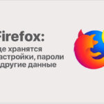 Firefox — где находится профиль, хранятся ваши закладки, пароли и другие пользовательские данные